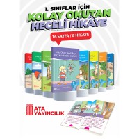 1. Sınıf Kolay Okutan Heceli Hikaye Seti 8 Kitap Takım