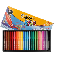 BİC VİSA YIKANABİLİR JUMBO KEÇELİ KALEM 24LÜ 8290053