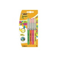 Bic Marking Highlighter Flex Fosforlu Kalem 4 Lü