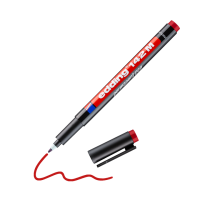 ASETAT KALEMİ KIRMIZI  E-142M