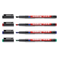 ASETAT KALEMİ 4LÜ POŞET E-14