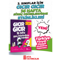 2. Sınıf Gıcır Gıcır 36 Hafta Süreç Değerlendirme Etkinlikleri