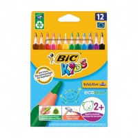 Bic Kids Kuru Boya Jumbo Üçgen 12 Renk