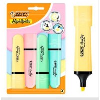 Bic Marking Flat Highlighter 4Lü Blister