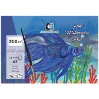 ALEX ALX-0618 RESİM DEFTERİ SULUBOYA ART A3 300GR 12YP