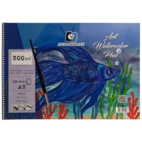 ALEX ALX-3923 RESİM DEFTERİ SULUBOYA ART SPİRALLİ A3 300GR 12YP