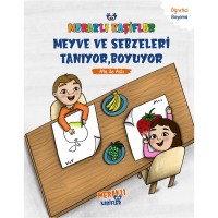 Meraklı Kaşifler Meyve ve Sebzeleri Tanıyor, Boyuyor - Ata İle Aslı