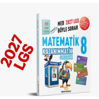 KAZANIMMATİK MATEMATİK Soru Bankası 8. Sınıf 2027 Meb Böyle Sorar