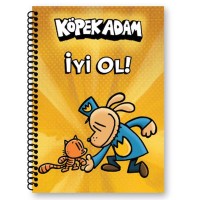 Köpek Adam Kareli Defter-3 İyi Ol