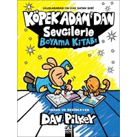 Köpek Adam`dan Sevgilerle Boyama Kitabı