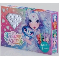 Nebulous Stars Taşlı Çıkartmalı Kutulu Set - 4 Kitap 1 Arada