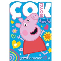 Peppa Pig – Çok Boya! Çıkartmalı Dev Boyama Kitabı
