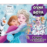Disney Karlar Oyna Ve Boya Ülkesi Kutulu Set