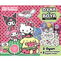 Kuromi Oyna Ve Boya Kutulu Set