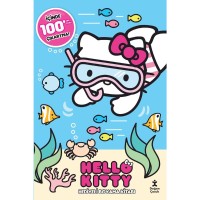 Hello Kitty 100 Çıkartma Hediyeli Boyama Kitabı