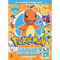 Pokémon - Charmander Çıkartma Çılgınlığı Etkinlik Kitabı