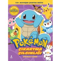 Pokémon - Squirtle Çıkartma Çılgınlığı Etkinlik Kitabı