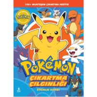 Pokémon - Pikachu Çıkartma Çılgınlığı Etkinlik Kitabı
