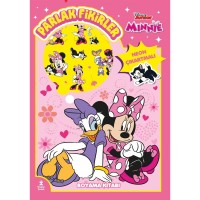 Disney Minnie Parlak Fikirler Neon Çıkartmalı Boyama Kitabı