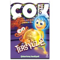 Ters Yüz 2 - Çok Boya! Çıkartmalı Dev Boyama Kitabı