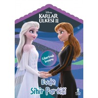 Disney Karlar Ülkesi 2 Evde Sihir Partisi Çıkartmalı Boyama Kitabı