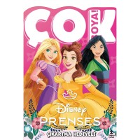 Disney Prenses - Çok Boya! Çıkartmalı Dev Boyama Kitabı
