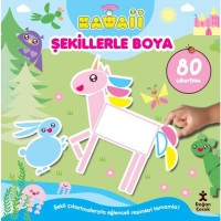 Sevimliler Kawaii Şekillerle Boya