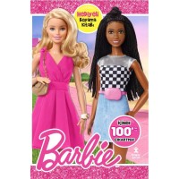 Barbie 100 Çıkartma Hediyeli Boyama Kitabı