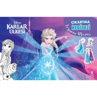 Karlar Ülkesi Çıkartma Hediyeli Boyama Albümü