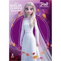 Disney Karlar Ülkesi 2 Simli Çıkartmalı Boyama Kitabı