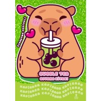 Kapibara - Bubble Tea Boyama Kitabı
