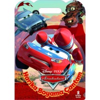 Disney Arabalar Harika Boyama Çantam