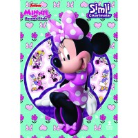 Disney Minnie Simli Çıkartmalarla Boyama Çantam