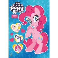 My Little Pony Bol Bol Boya Bol Bol Yapıştır Boyama Kitabı