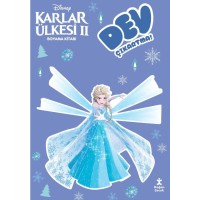 Disney Karlar Ülkesi Dev Çıkartmalı Boyama Kitabı