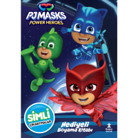Pjmasks Simli Ve Hediyeli Boyama Kitabı
