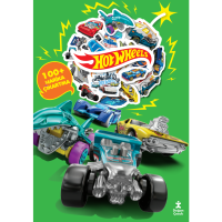 Hot Wheels Boyama Kitabı Çıkartma Bombası