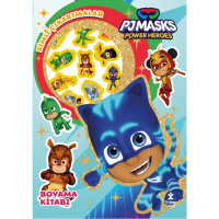 Pjmasks Star Simli Çıkartmalı Boyama Kitabı
