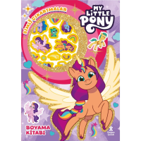 My Little Pony Star Simli Çıkartmalı Boyama Kitabı