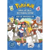 Pokémon-Ara Ve Bul Boyamalarım – Ash Ve Arkadaşları