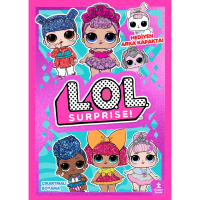 Lol Surprise Parti Zamanı Çıkartmalı Boyama Kitabı