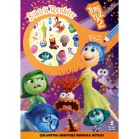 Disney Ters Yüz 2 Sihirli Renkler Çıkartmalı Boyama Kitabı