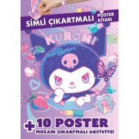 Kuromı Simli Çıkartmalı Poster Kitabı