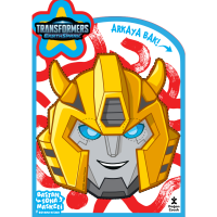 Transformers Baştan Sona Maskeli Boyama Kitabı