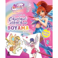 Winx Club İle Çıkartmalı Etkinlik Ve Boyama Kitabı