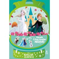 Disney Karlar Ülkesi- Parıltılı Tatil Çantam Etkinlik Ve Boyama Kitabı