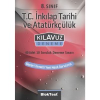 8.Sınıf Bloktest Tc.İnkılap Tarihi Kılavuz Deneme