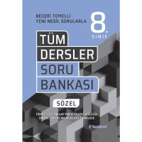 8.Sınıf Tüm Dersler Sözel Beceri Temelli Soru Bankası