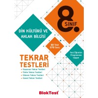 8.Sınıf Bloktest Din Kül. Ve Ahlak B. Tekrar Testleri
