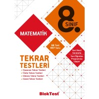 8.Sınıf Bloktest Matematik Tekrar Testleri